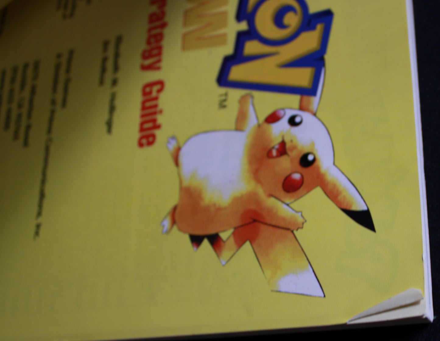 Pokémon Yellow Special Pikachu Edition Prima's Official Strategy Guide
