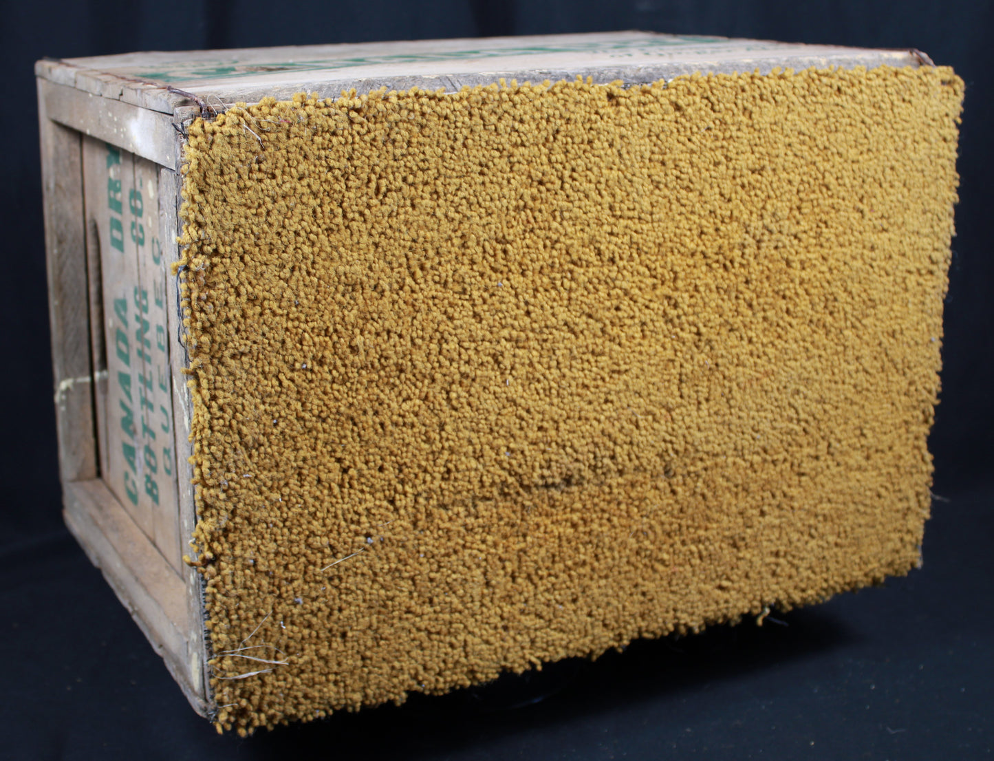 Vintage 1960 Canada Dry Wooden Ginger Ale Soda Crate