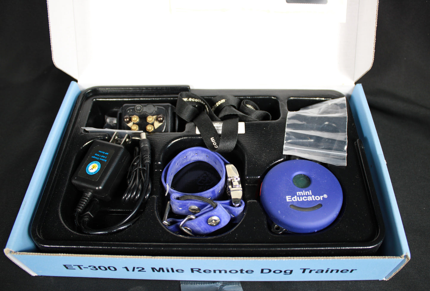 E-Collar Technologies Mini Educator ET-300 Remote Dog Training System As-Is