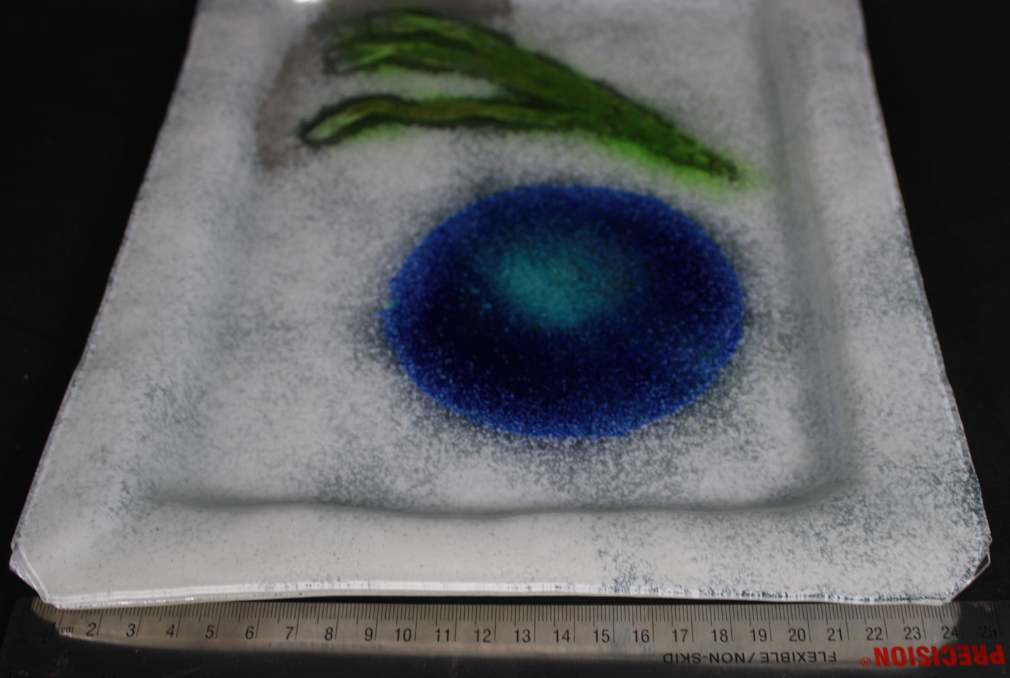 Mid-Century Modern Studio Art Glass Platter