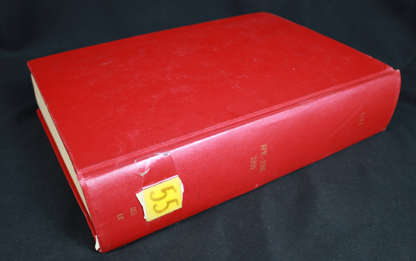 Bound Volume of Vintage LIFE Magazines April to June 1950 Mid-Century History