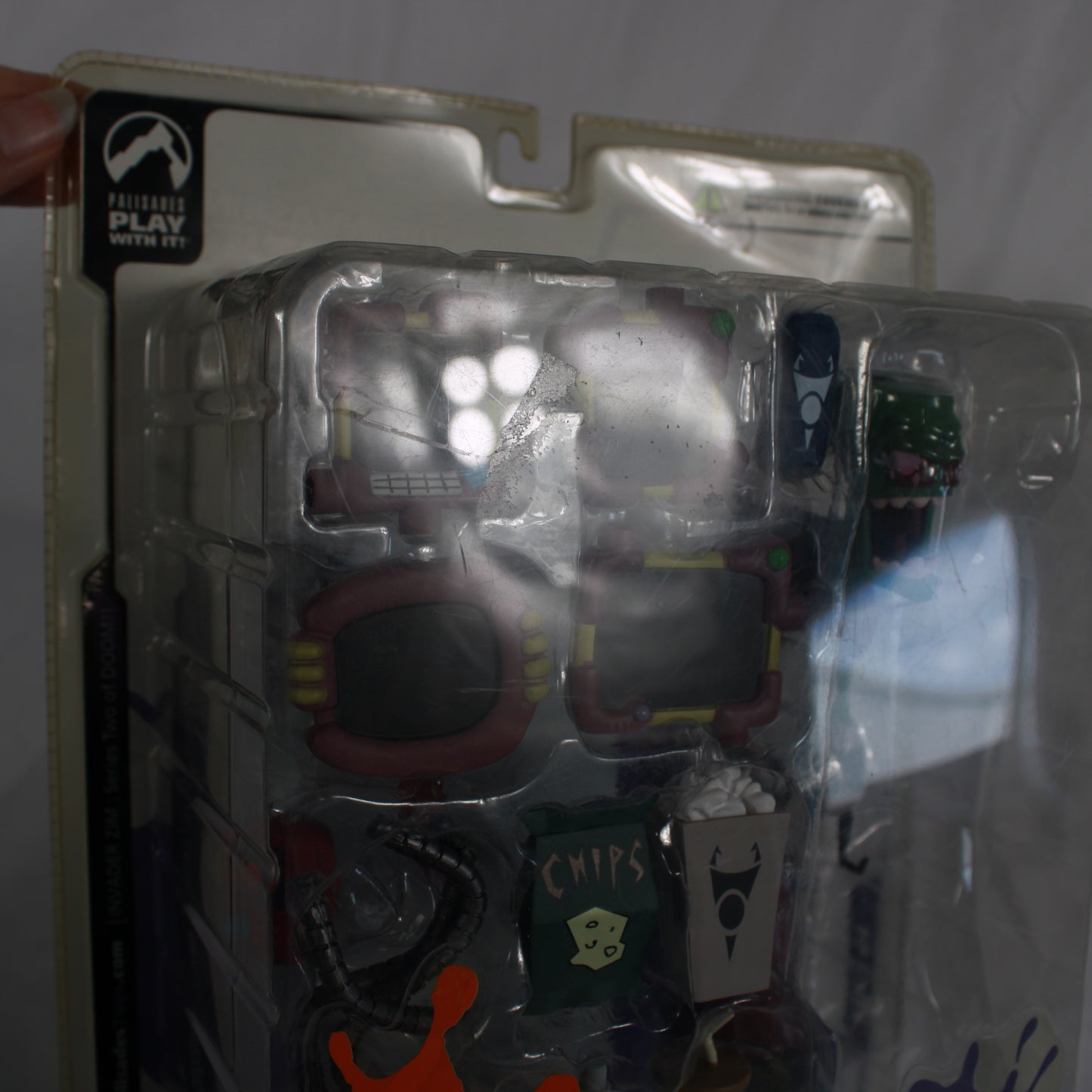 Invader Zim action figure packaging
