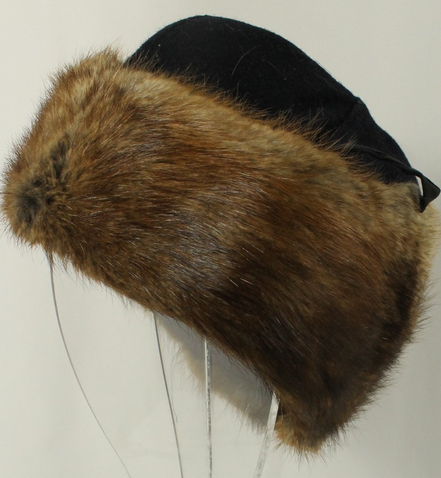 Lot of Three Men's Fur Hats including Winter Trapper Style
