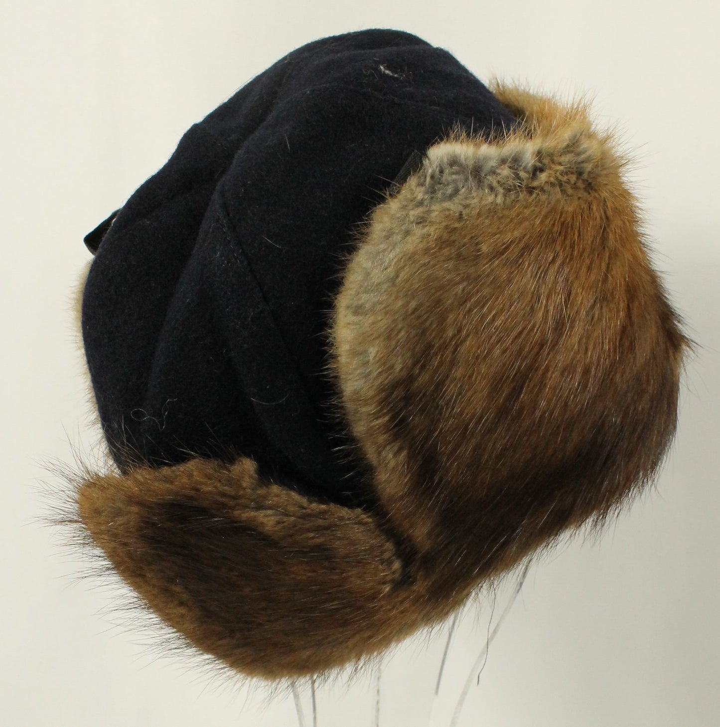 Lot of Three Men's Fur Hats including Winter Trapper Style
