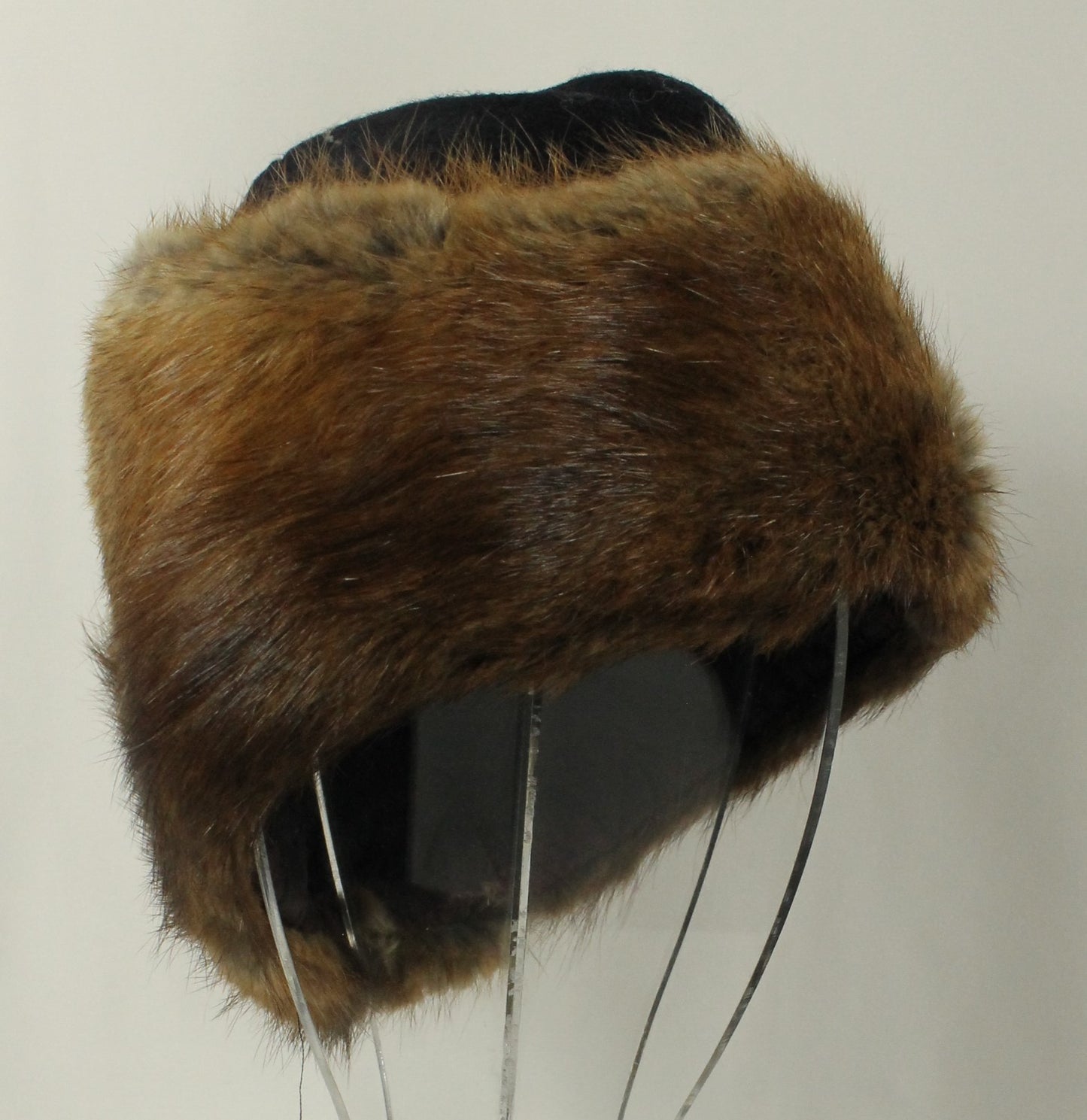 Lot of Three Men's Fur Hats including Winter Trapper Style