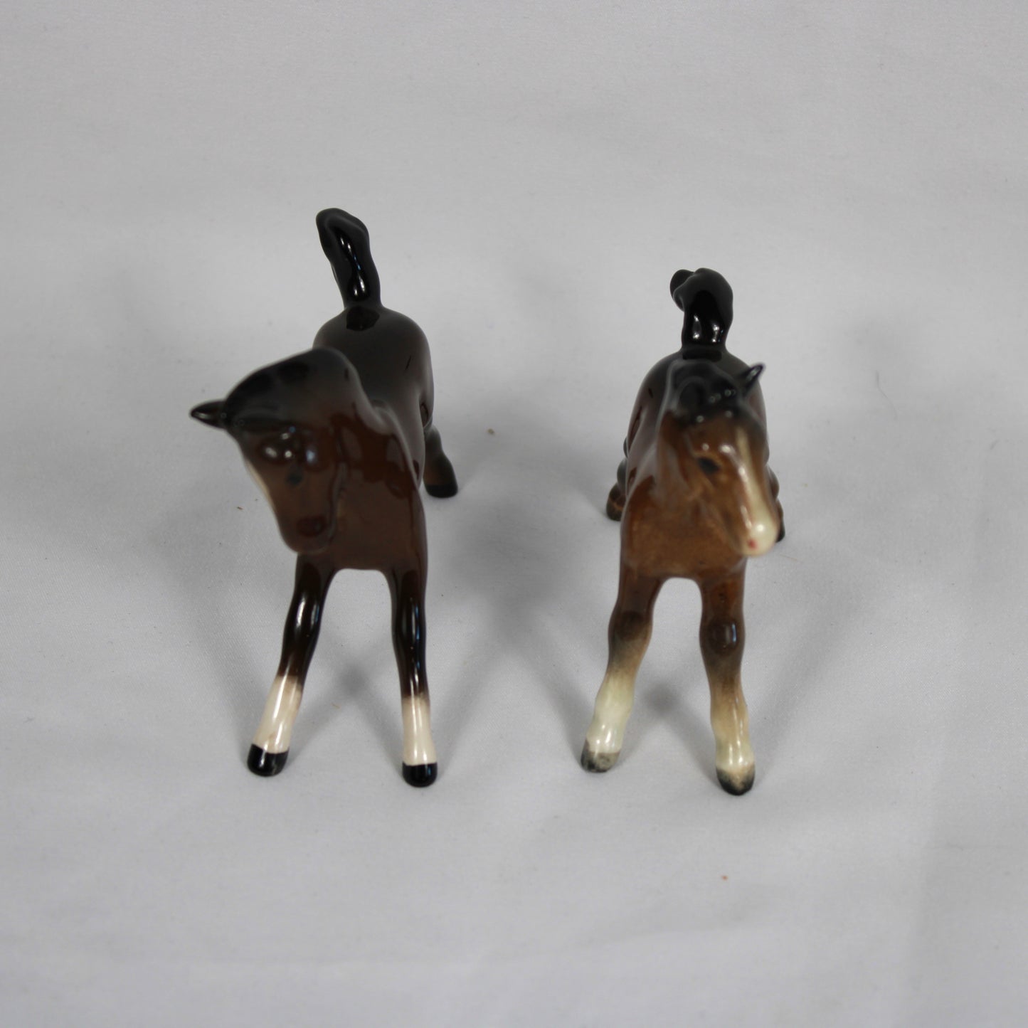 Vintage Royal Doulton Ceramic Horse Foal Figurines Pair