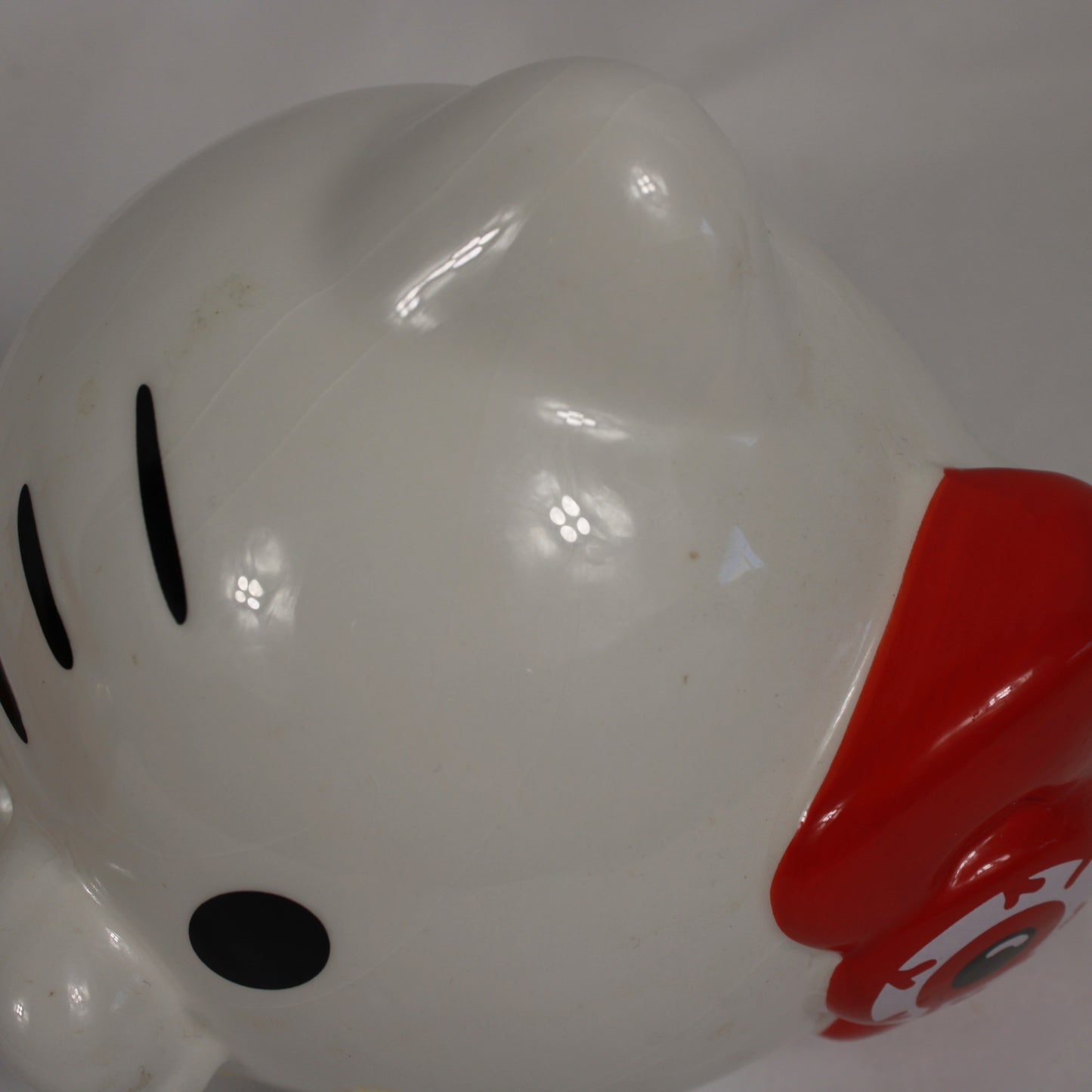 Sanrio Hello Kitty Spooky Eyeball Bow Halloween Pumpkin Ceramic Cookie Jar