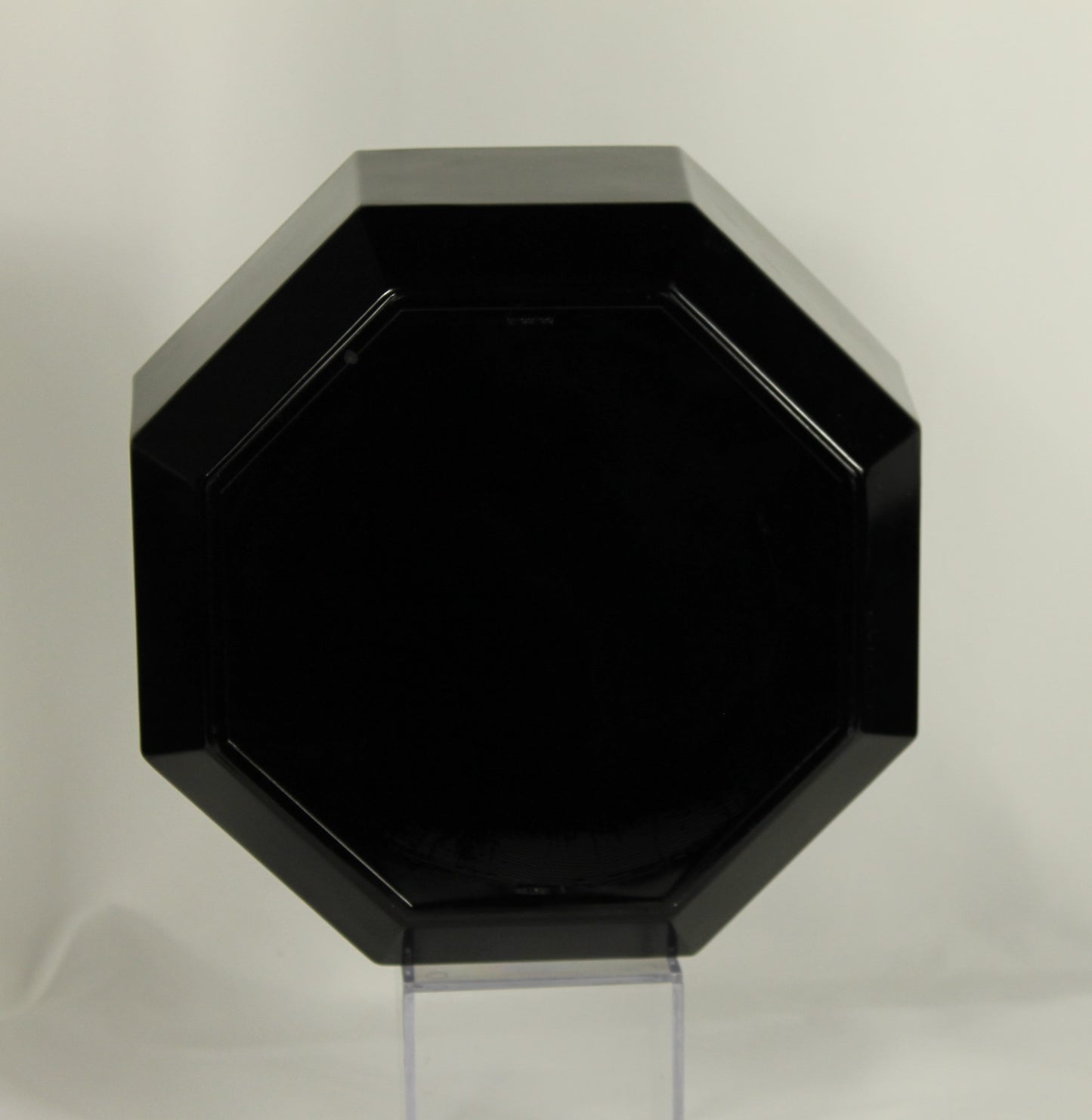 Arcoroc Octime Black Glass Octagon Dish Set