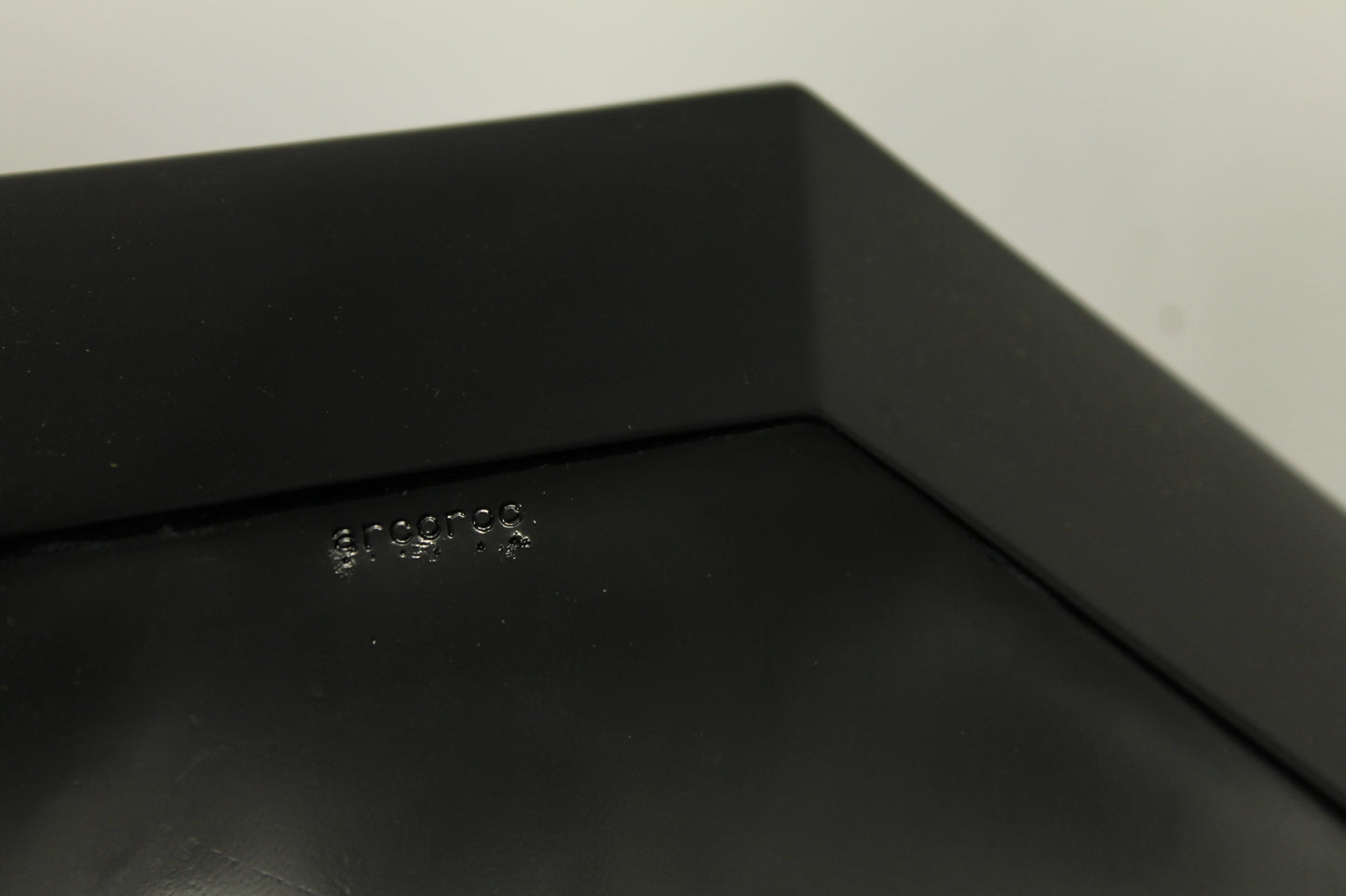 Arcoroc Octime Black Glass Octagon Dish Set