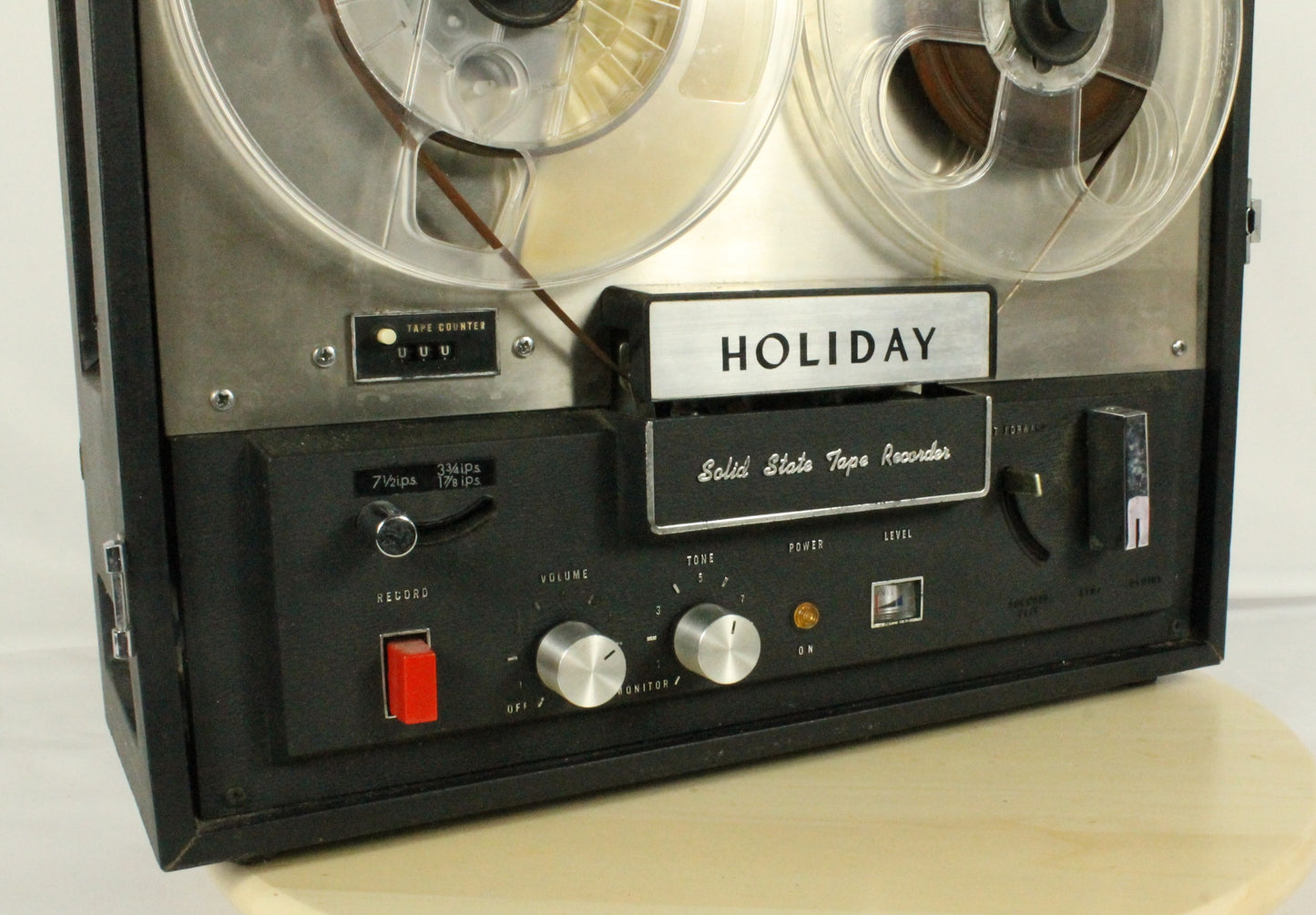 Holiday Reel to Reel Tape Recorder Player