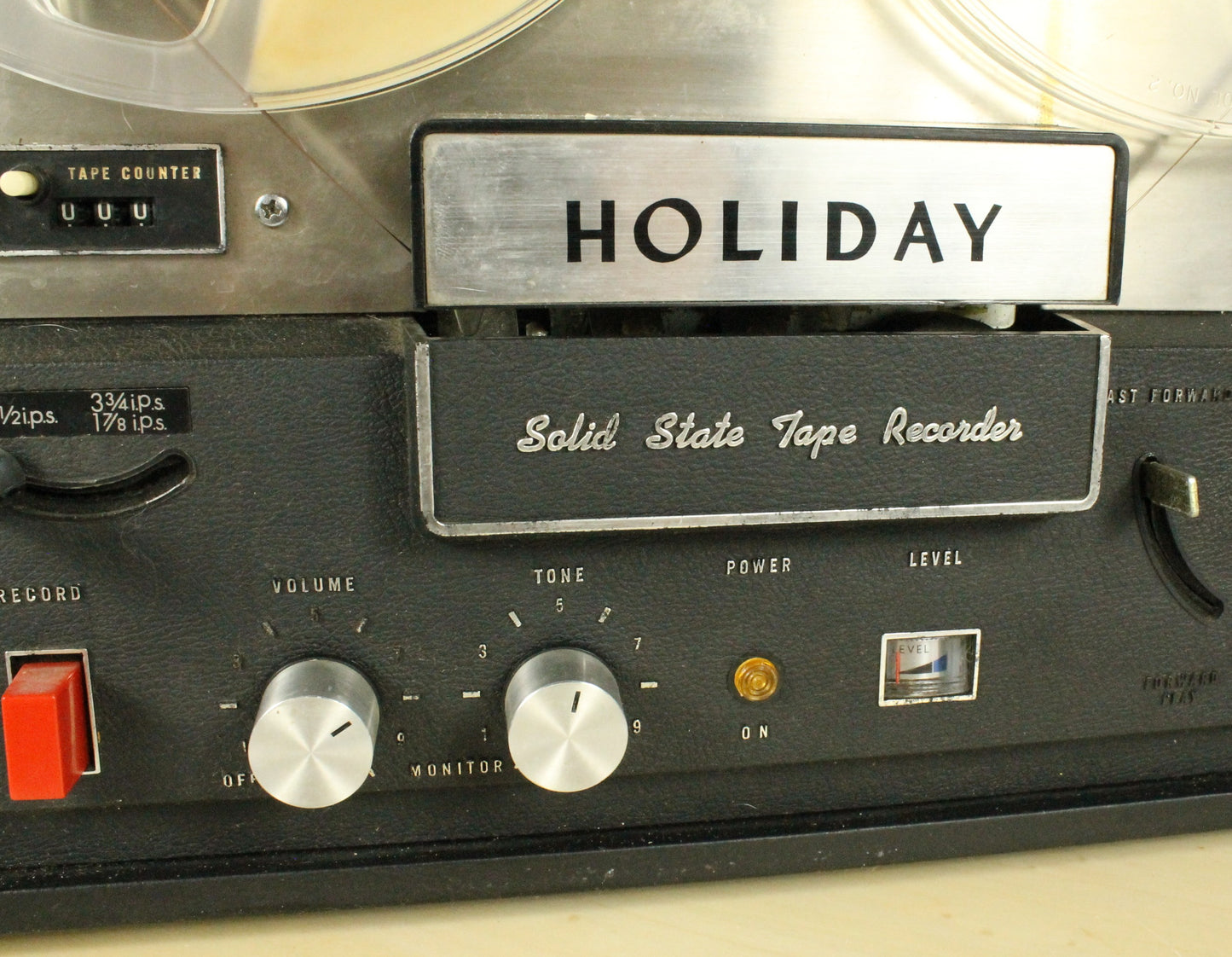 Holiday Reel to Reel Tape Recorder Player