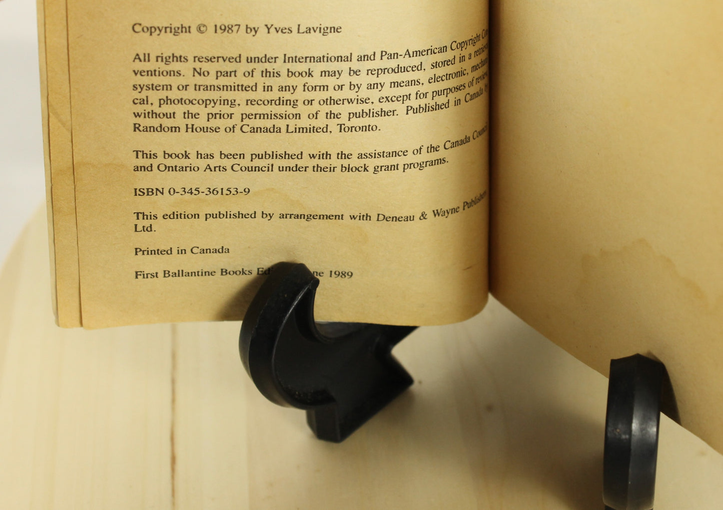 Yves Lavigne Hell's Angels Books