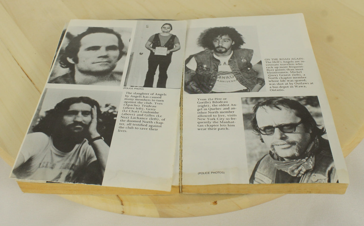 Yves Lavigne Hell's Angels Books