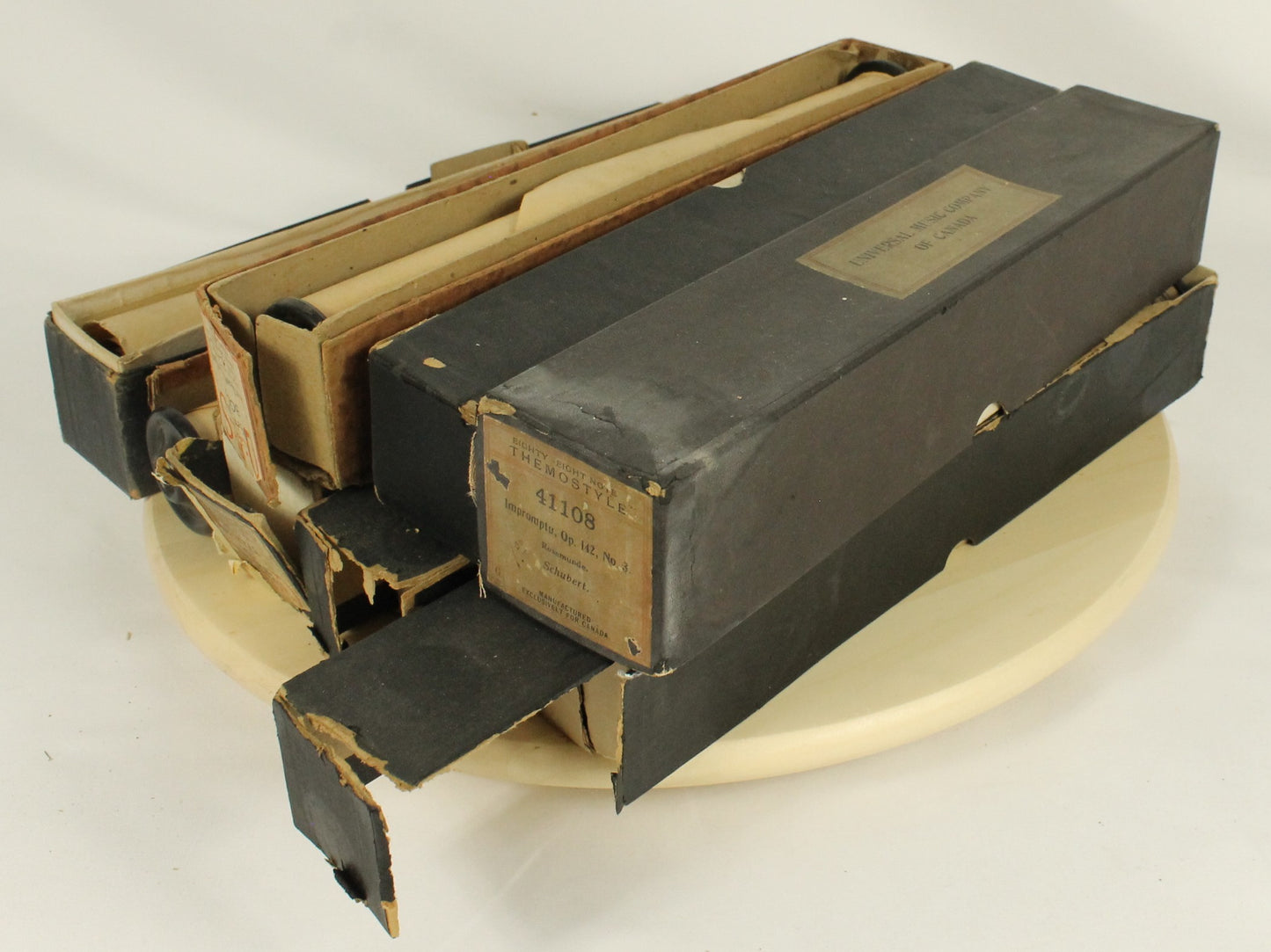 Eight Assorted Player Piano Rolls