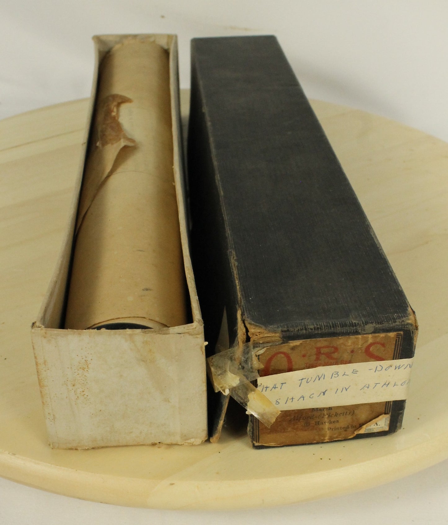 Eight Assorted Player Piano Rolls