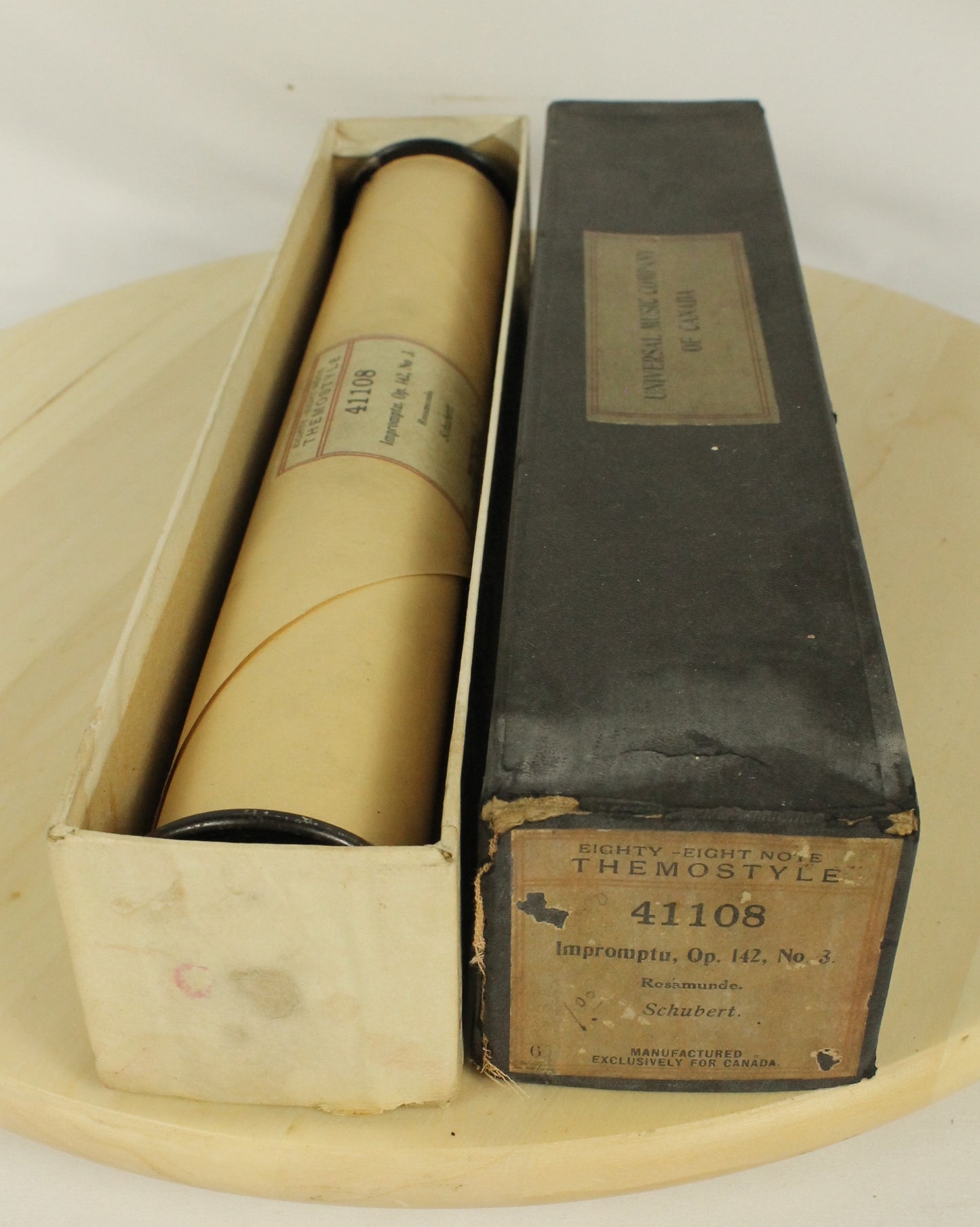 Eight Assorted Player Piano Rolls