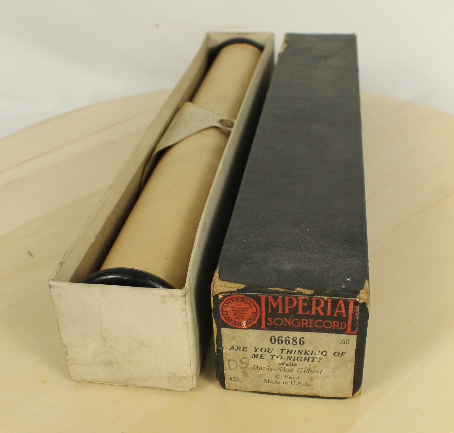 Eight Assorted Player Piano Rolls