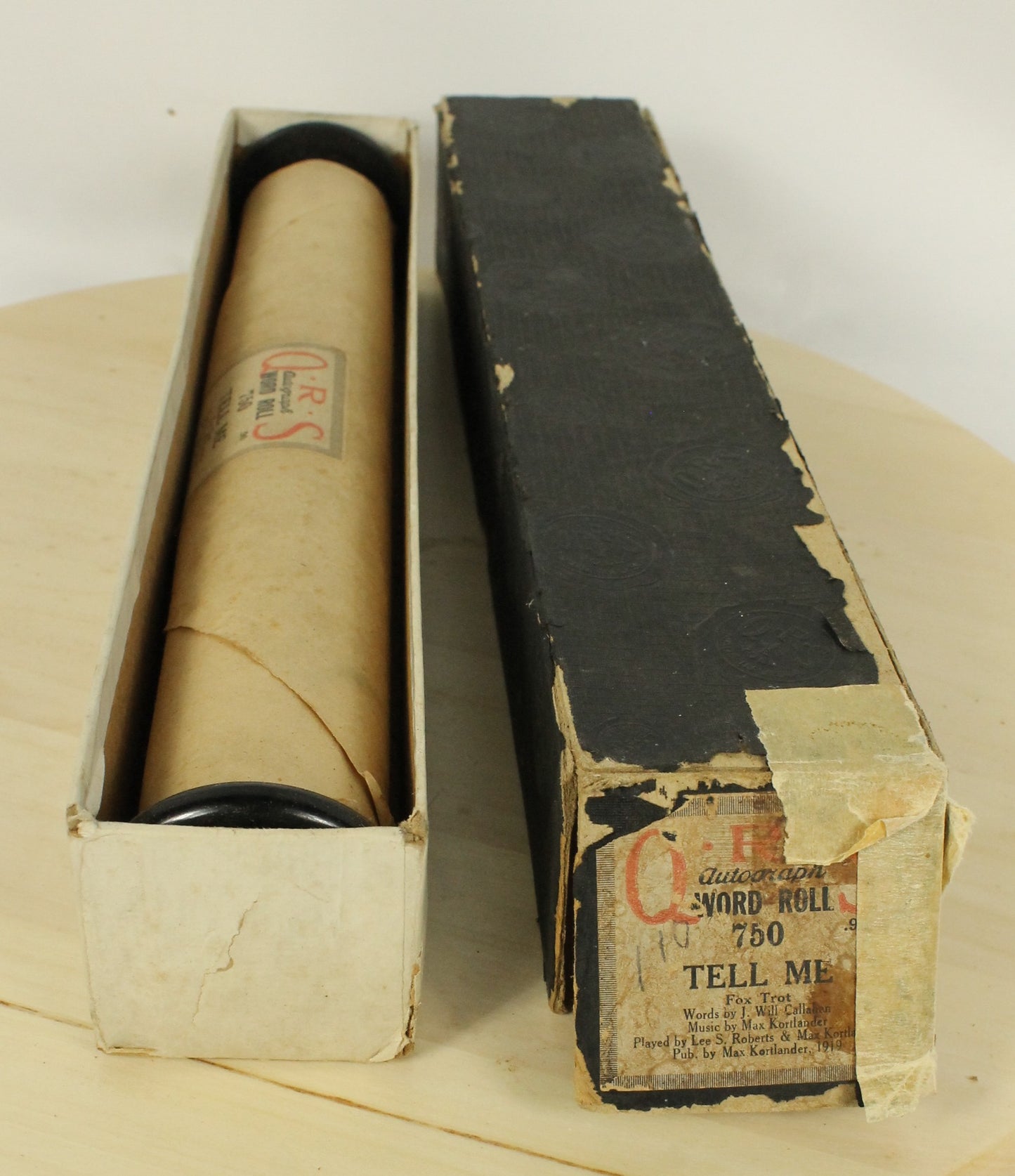 Eight Assorted Player Piano Rolls