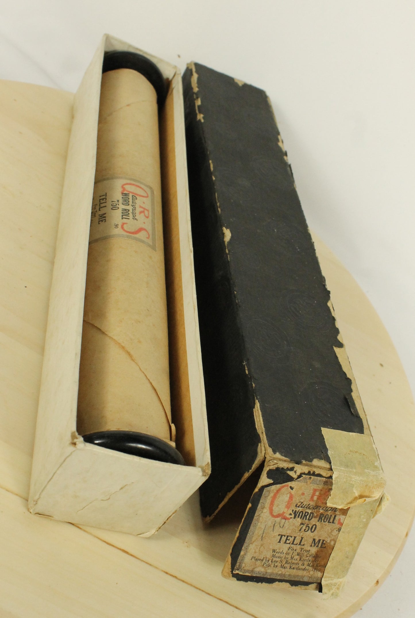 Eight Assorted Player Piano Rolls