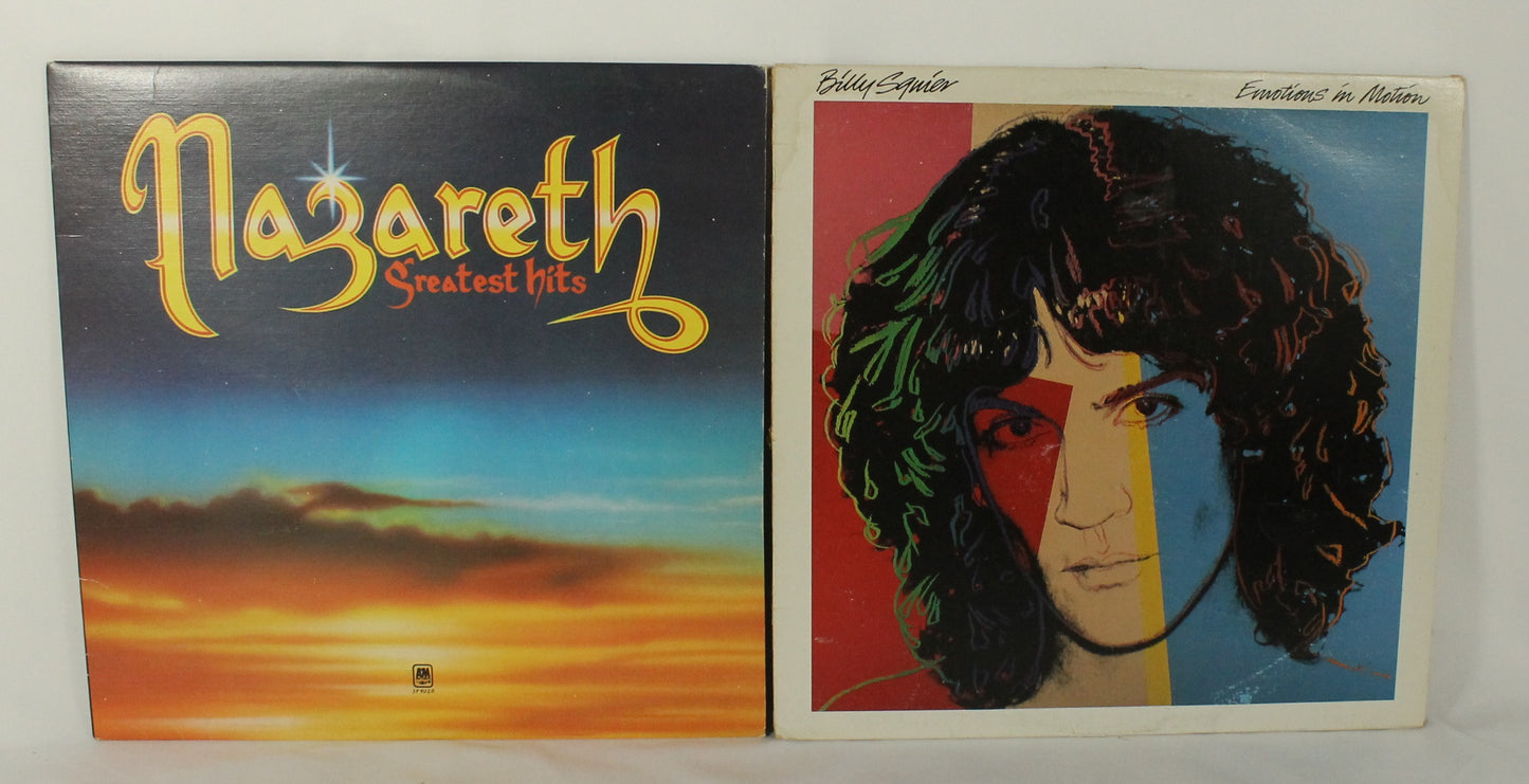 Various Classic Rock Record Lot #1 Set of 10