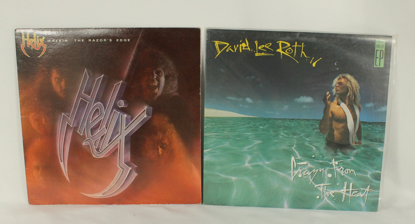 Various Classic Rock Record Lot #1 Set of 10