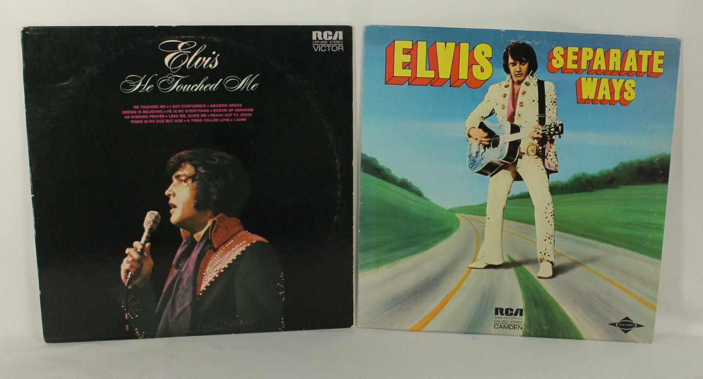 Elvis Records Lot #2 Set of 8
