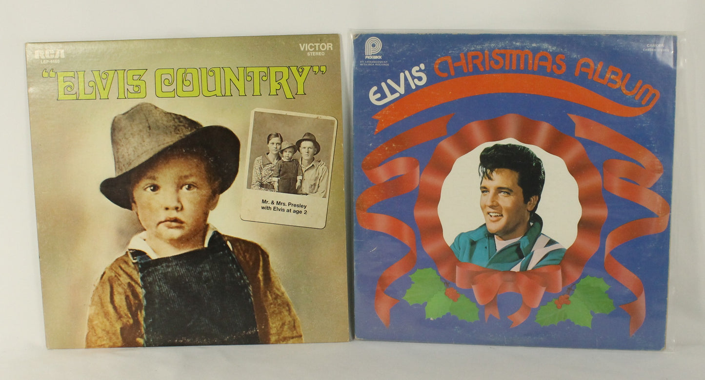 Elvis Records Lot #2 Set of 8