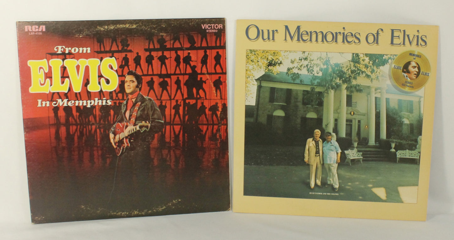 Elvis Records Lot #2 Set of 8