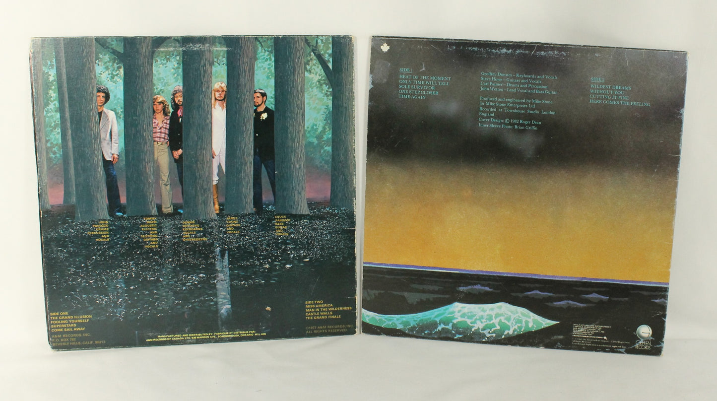 Various Rock Album Lot #4 Set of 10