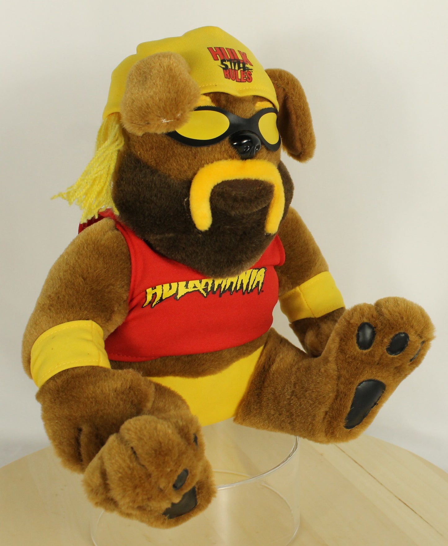 Hulk Hogan Bulldog Stuffed Toy
