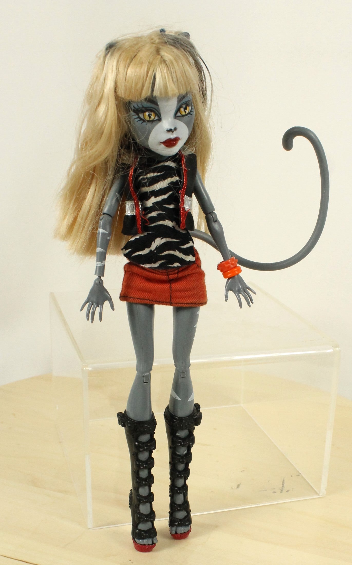 Monster High Werecat Twins Meowlody & Purrsephone Dolls – Mattel 2011