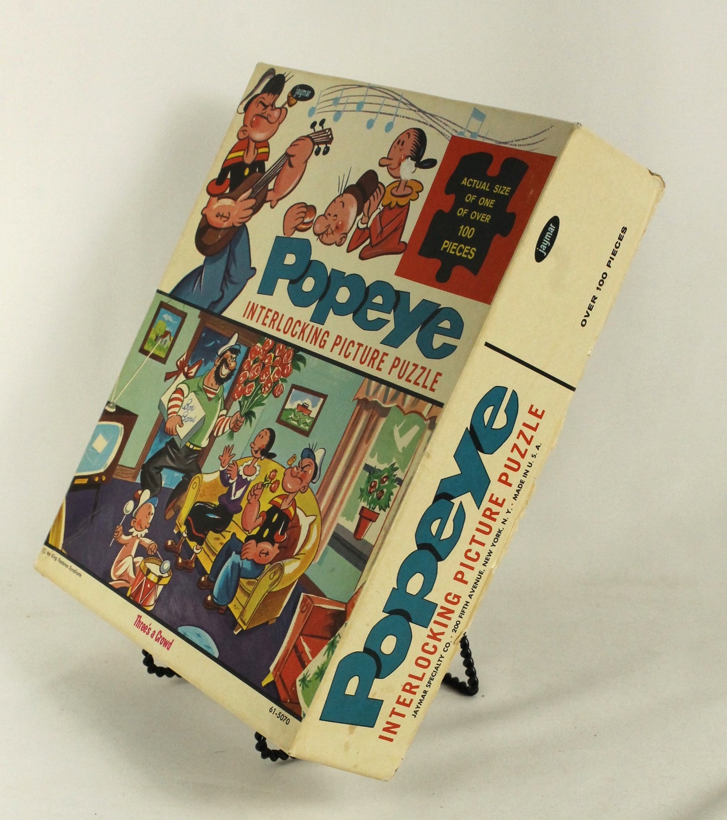 Vintage Jaymar Popeye Puzzle