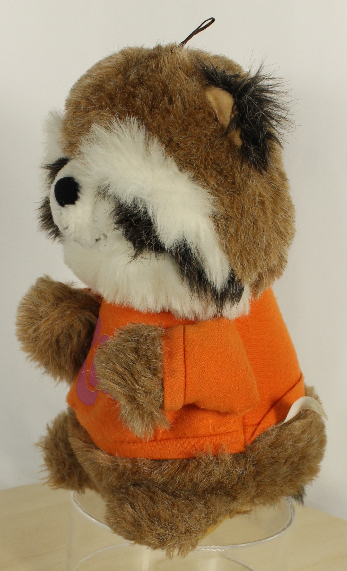 Vintage Rick Raccoon Stuffed Toy