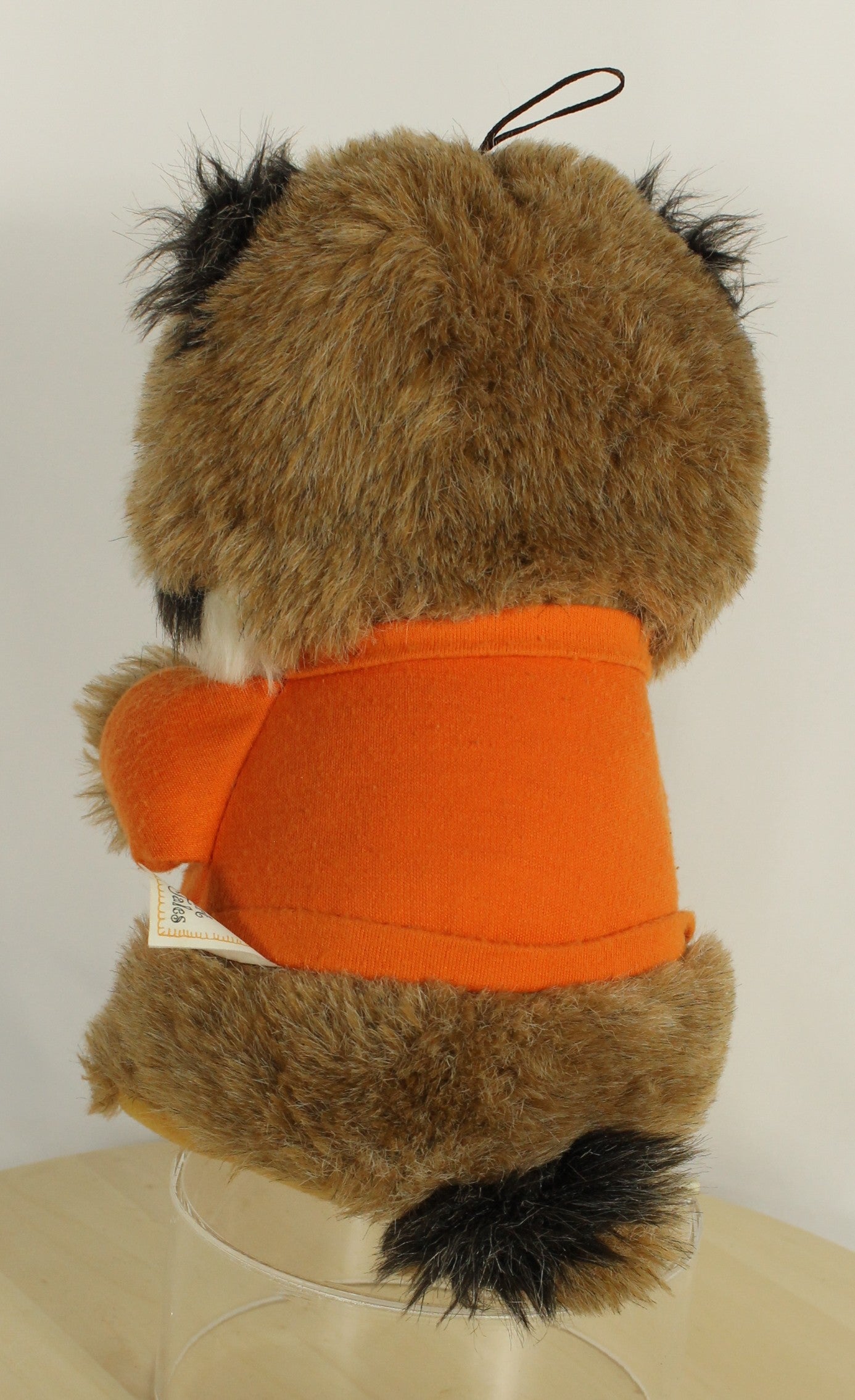 Vintage Rick Raccoon Stuffed Toy