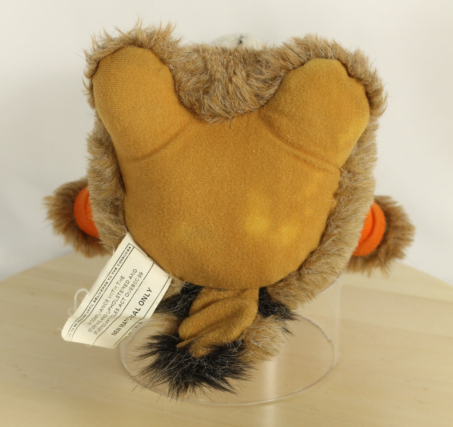 Vintage Rick Raccoon Stuffed Toy