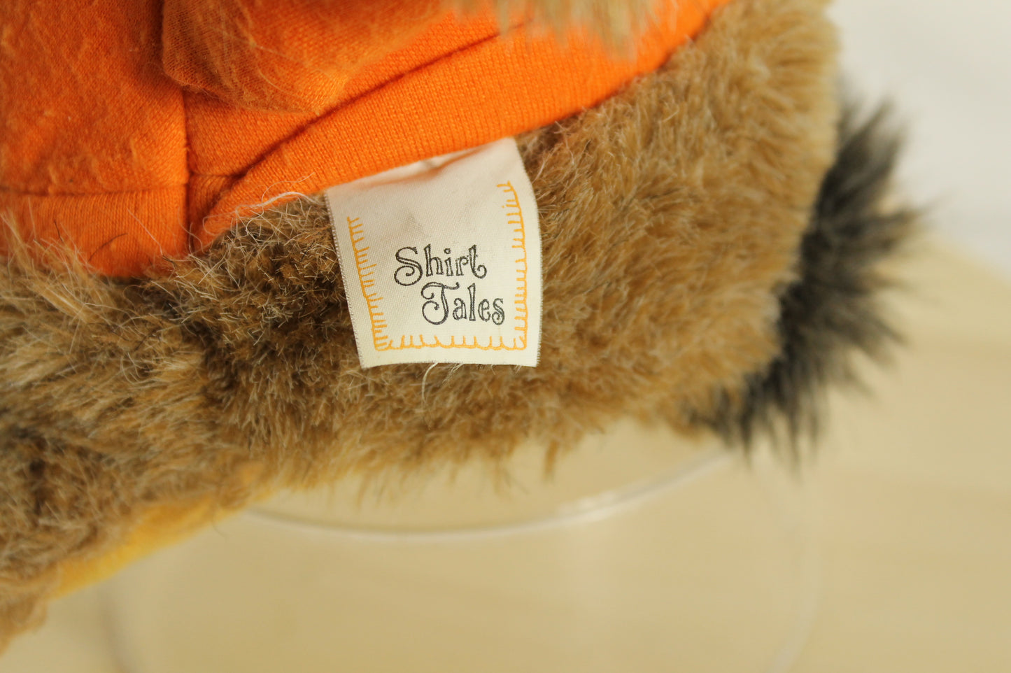 Vintage Rick Raccoon Stuffed Toy