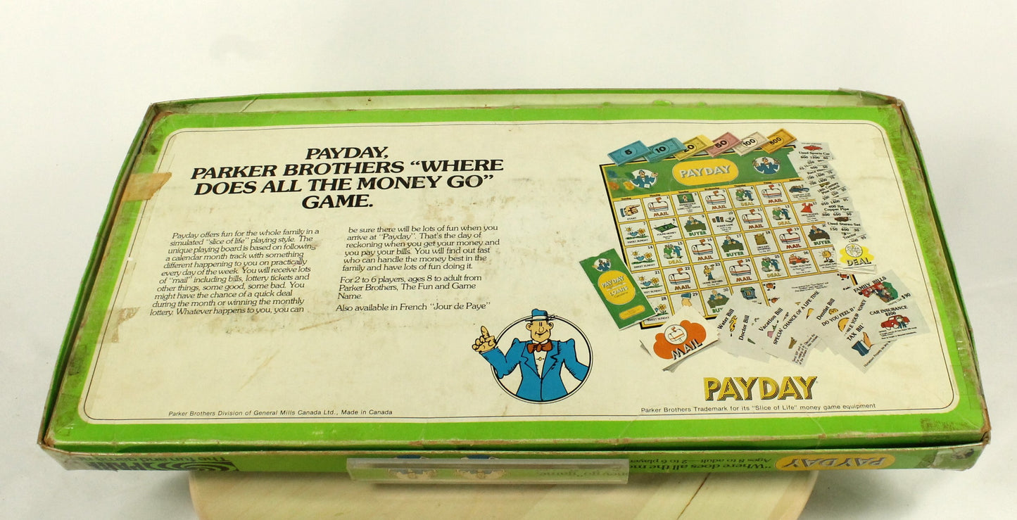 Vintage Parker Brother's Payday Board Game