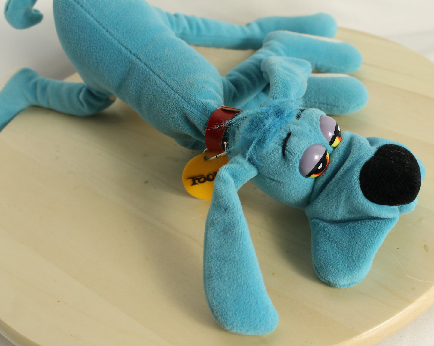 Set of Two Foofur Stuffed Dogs
