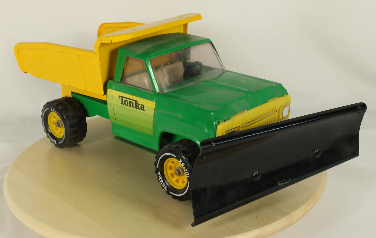 Tonka Truck with Snow Scraper