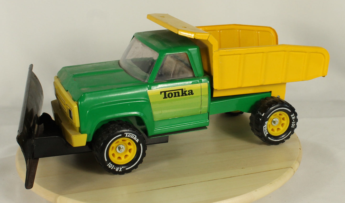 Tonka Truck with Snow Scraper