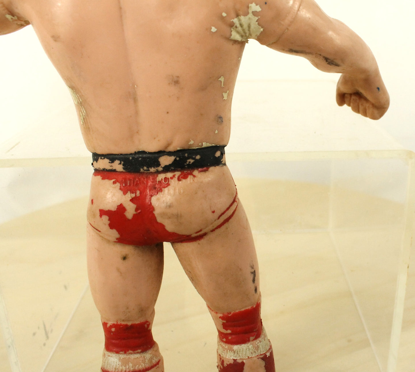 Vintage WWF Wrestling Figures Lot – Mean Gene Okerlund, Wrestlers – 1980s Collectibles