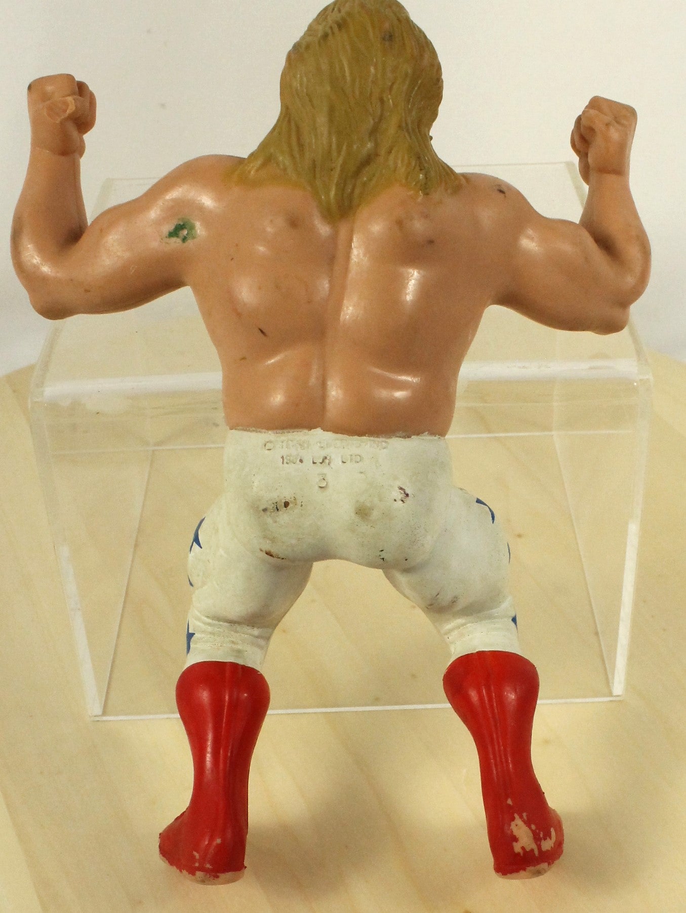 Vintage WWF Wrestling Figures Lot – Mean Gene Okerlund, Wrestlers – 1980s Collectibles