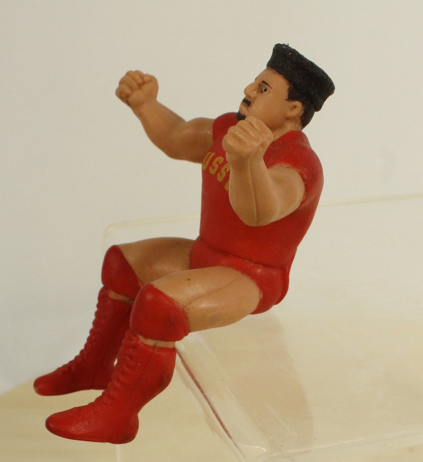 Vintage WWF Thumb Wrestling Figures Lot – Featuring Hogan, Piper, Sheik, Volkoff & Junkyard Dog