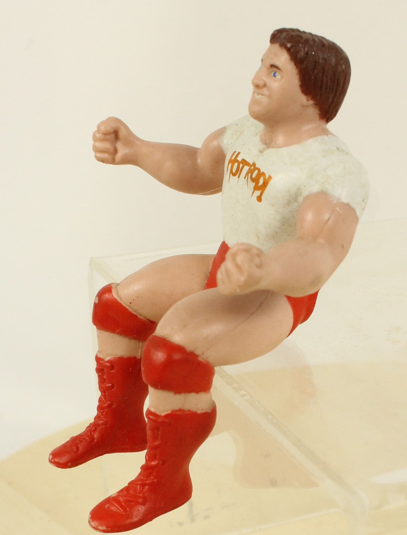 Vintage WWF Thumb Wrestling Figures Lot – Featuring Hogan, Piper, Sheik, Volkoff & Junkyard Dog