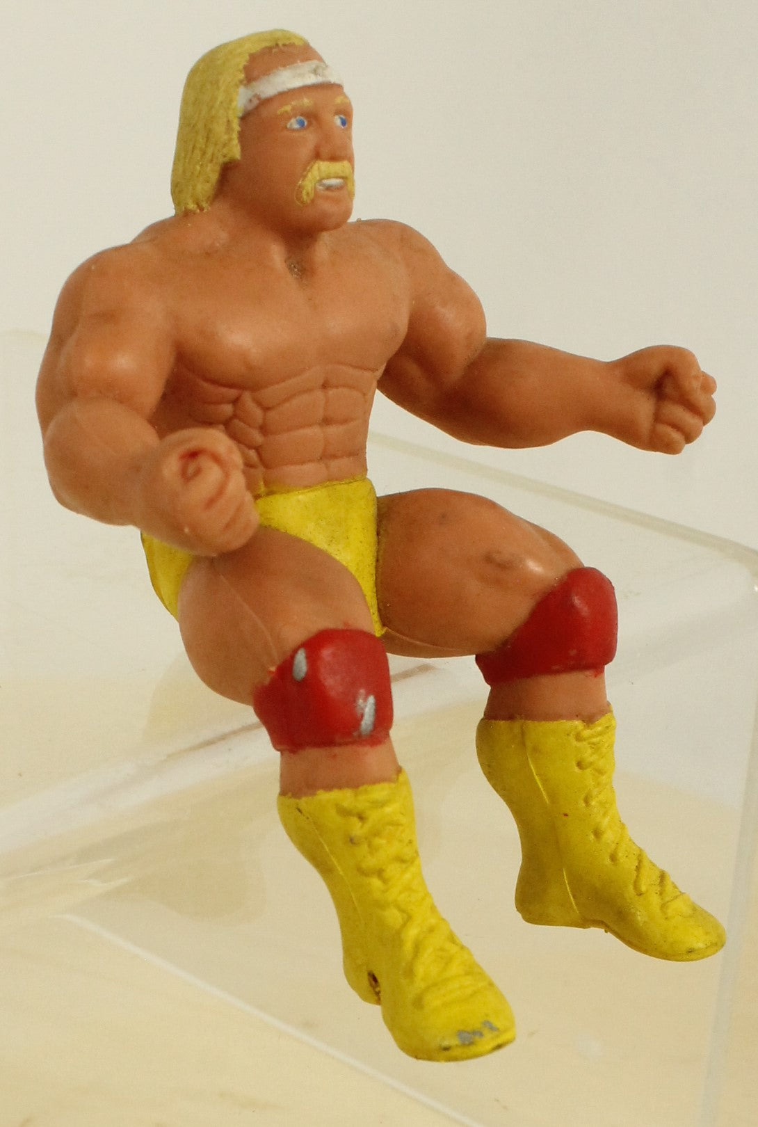 Vintage WWF Thumb Wrestling Figures Lot – Featuring Hogan, Piper, Sheik, Volkoff & Junkyard Dog