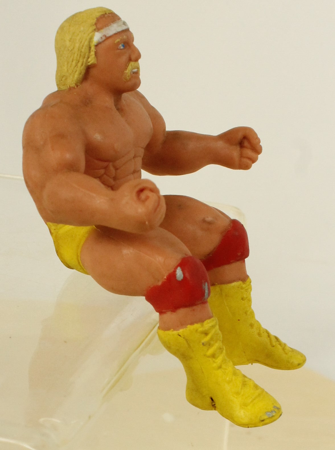 Vintage WWF Thumb Wrestling Figures Lot – Featuring Hogan, Piper, Sheik, Volkoff & Junkyard Dog