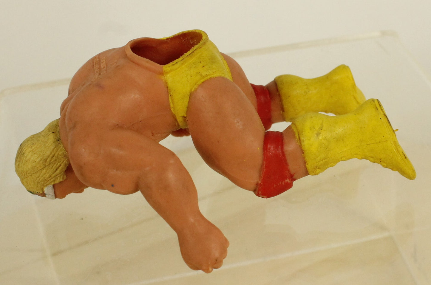 Vintage WWF Thumb Wrestling Figures Lot – Featuring Hogan, Piper, Sheik, Volkoff & Junkyard Dog