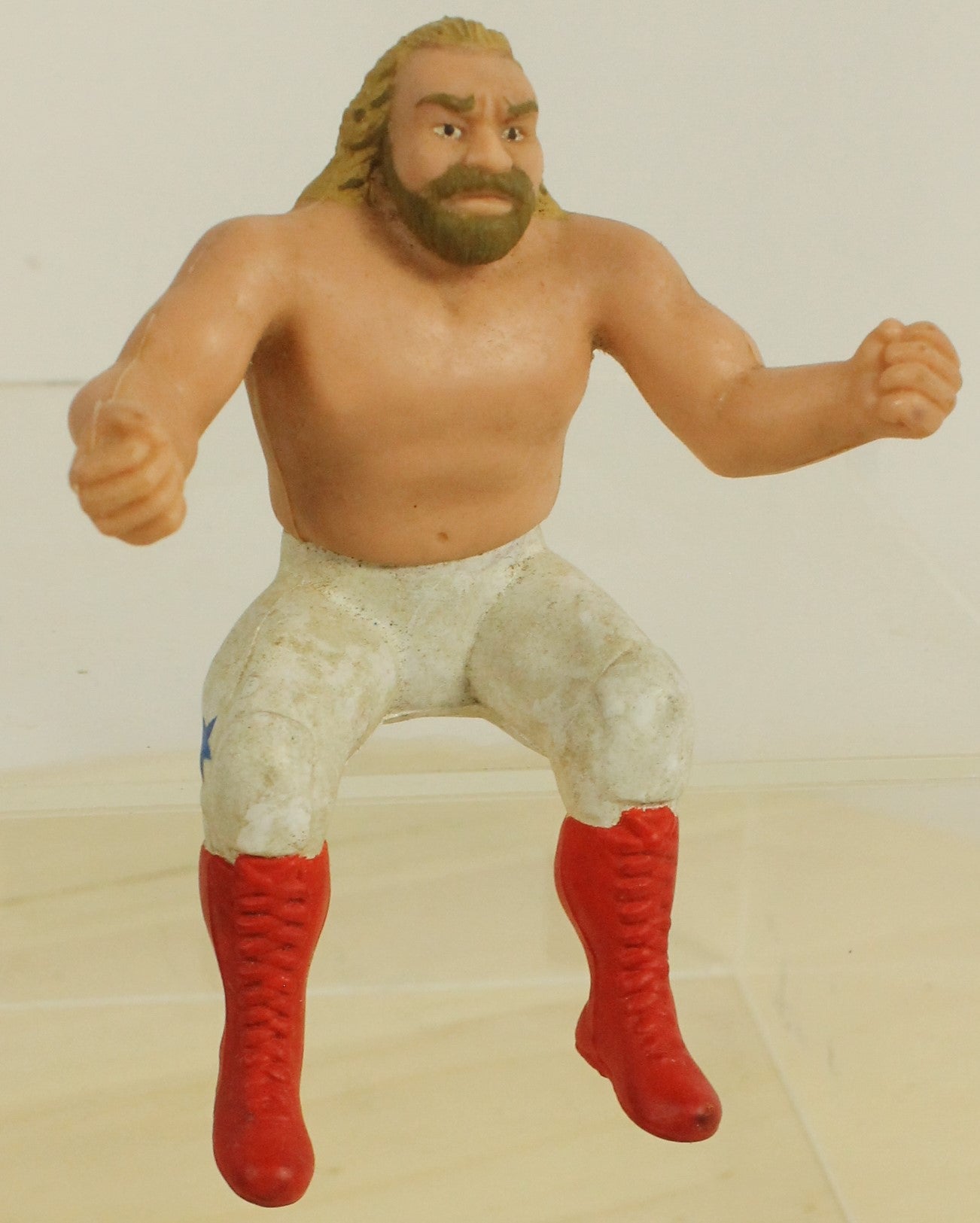 Vintage WWF Thumb Wrestling Figures Lot – Featuring Hogan, Piper, Sheik, Volkoff & Junkyard Dog