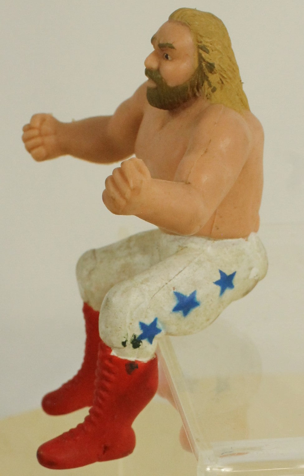 Vintage WWF Thumb Wrestling Figures Lot – Featuring Hogan, Piper, Sheik, Volkoff & Junkyard Dog