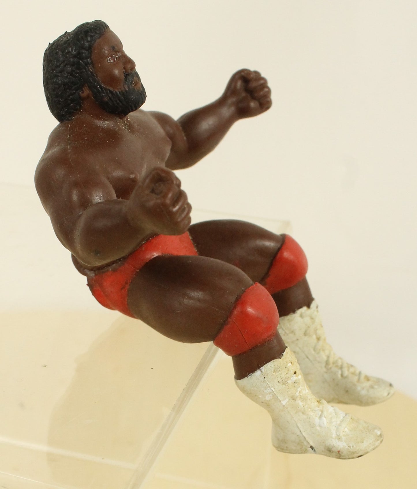 Vintage WWF Thumb Wrestling Figures Lot – Featuring Hogan, Piper, Sheik, Volkoff & Junkyard Dog